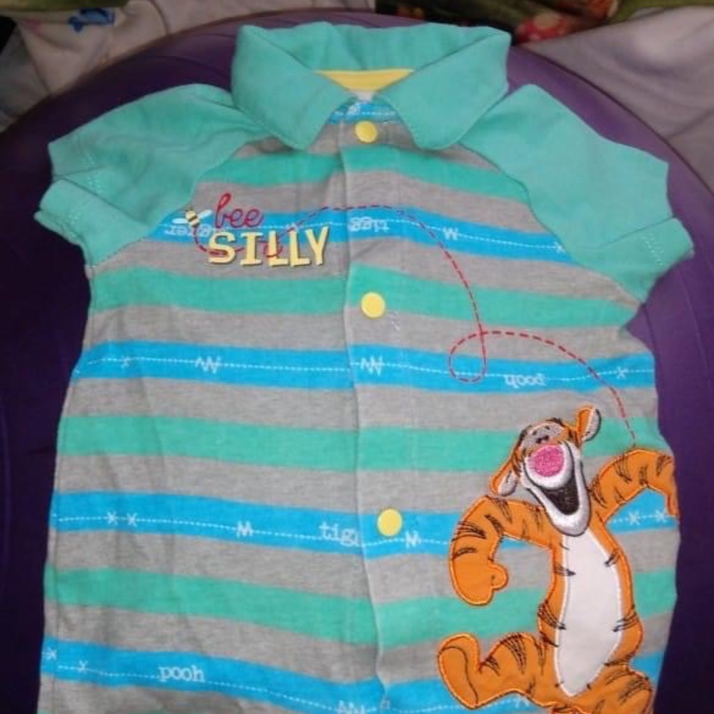 Tigger Baby Romper